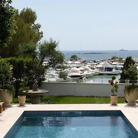 Front Cap D'antibes Villa